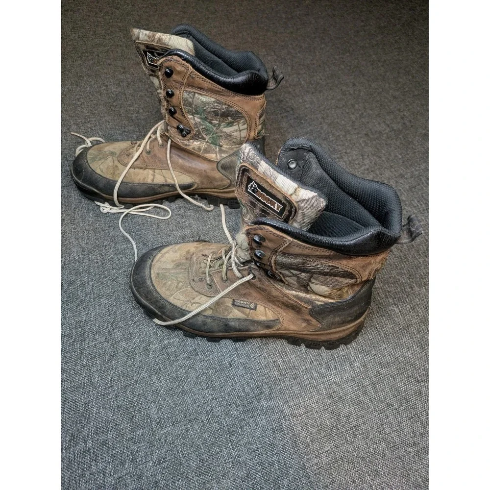 Rocky Core Waterproof 400G Insulated Outdoor Boots Camo Size 10.5 M Hunting